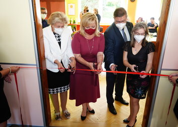 Slavnostní převzetí Zařízení pro děti vyžadující okamžitou pomoc Mosťáček