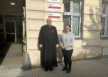 Svěcení charitních prostor v Duchcově a Oseku