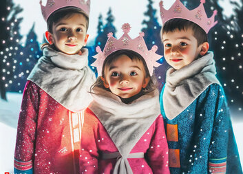 My tři králové jdeme k vám…