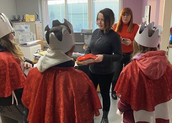 Tři králové na návštěvě v Hrobčicích