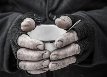 Mrazivé počasí + lidé bez domova = naše NDC