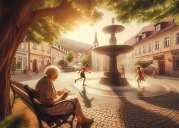 Jak zvládnout horké léto v městském prostředí