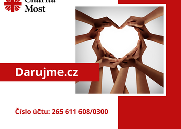 Podpořit Charitu Most můžete nově také na Darujme.cz