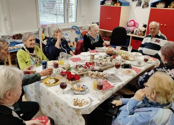 Předadventní setkání s klienty Pečovatelské služby Charity Most