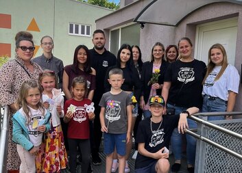 AMA School uspořádala sbírku pro ZDVOP Charity Most