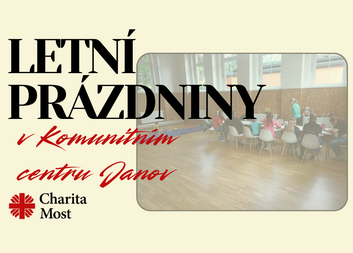 Letní prázdniny v Komunitním centru Janov