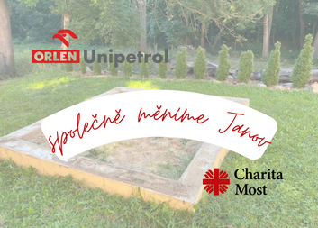 Spolupráce mezi Orlen Unipetrol a.s. a Charitou Most mění Janov