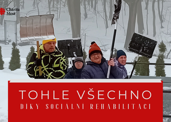 Sociální rehabilitace znamená bezpečný prostor pro růst a podporu klienta