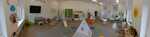 Panaromatický snímek vnitřního prostoru