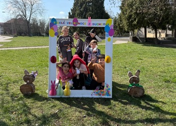 Velikonoční prázdniny v Duchcově: děti si užily přírodu, hry i velikonoční radosti